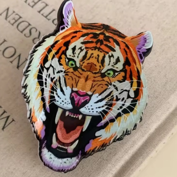 Tiger Hair Claw Clip Cincinnati Bengals - Picture 1 of 2